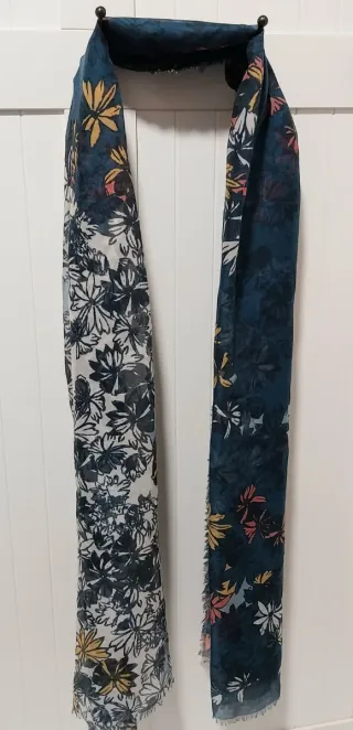 Lote foulard/Chal Parfois+Pendientes plata vintage