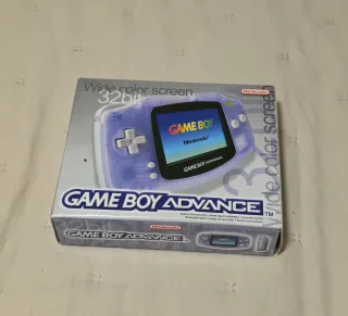 Consola Game Boy Advance + Caja e Instrucciones