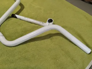 Manillar bici clásico blanco