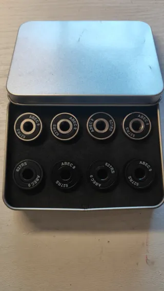 Rodamientos ABEC 9 627RS para patines