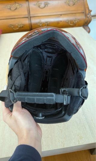 Casco de esquí Talla L con visera