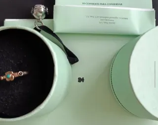 Anillo Tous colección superpower,plata vermeil gem