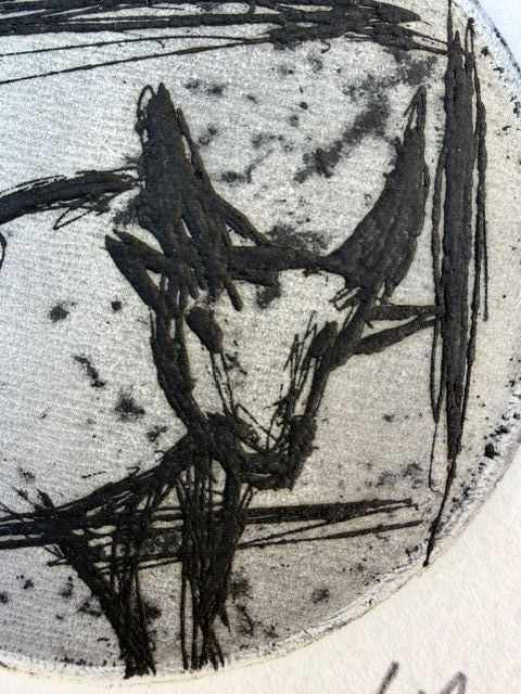 2 grabados firmados Yendris Patterson (1978)