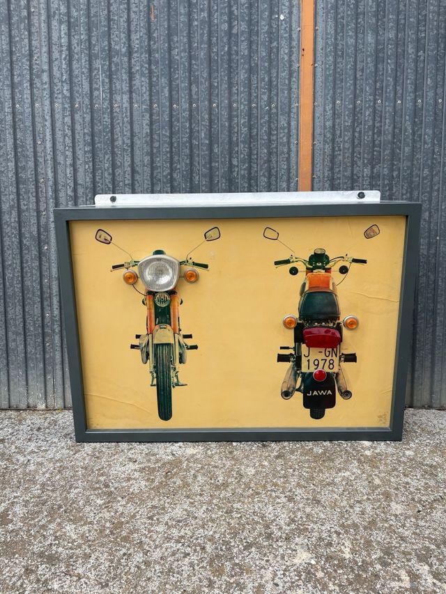 Cartel Autoescuela Años 60