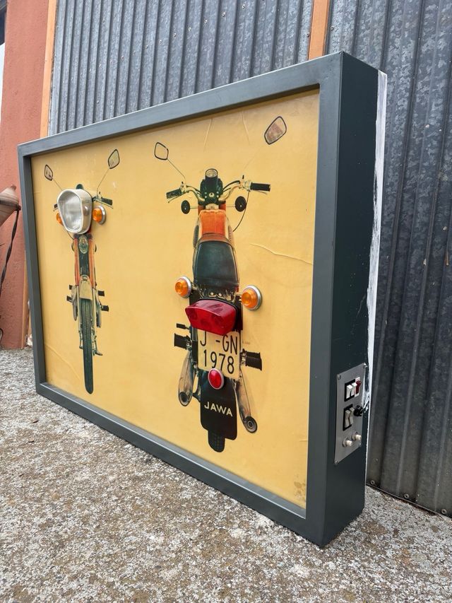 Cartel Autoescuela Años 60