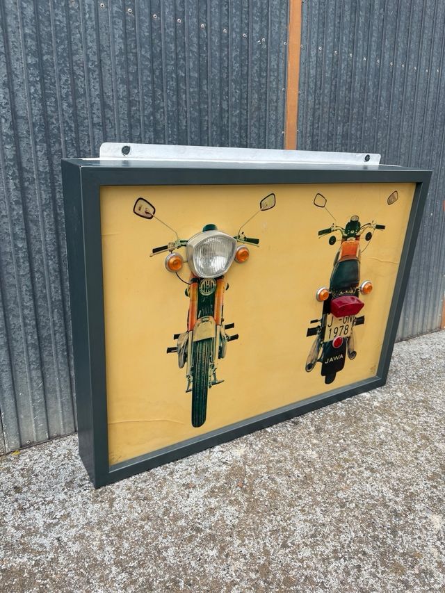 Cartel Autoescuela Años 60