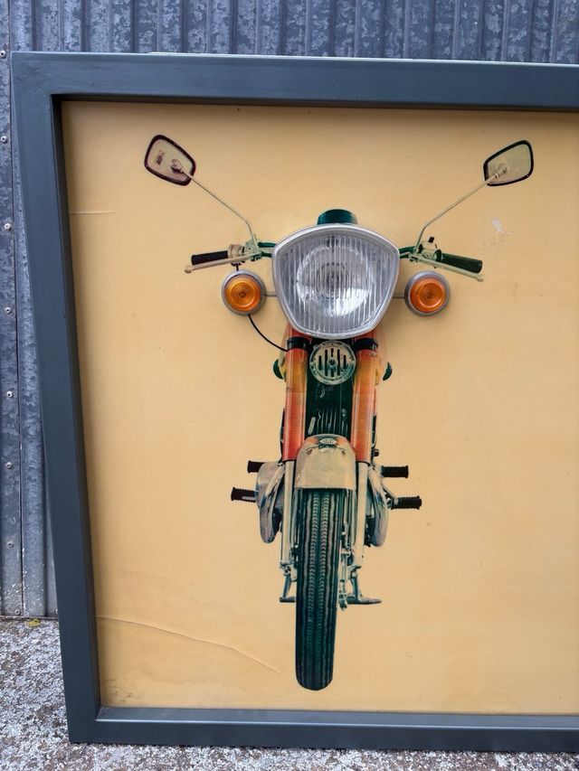 Cartel Autoescuela Años 60