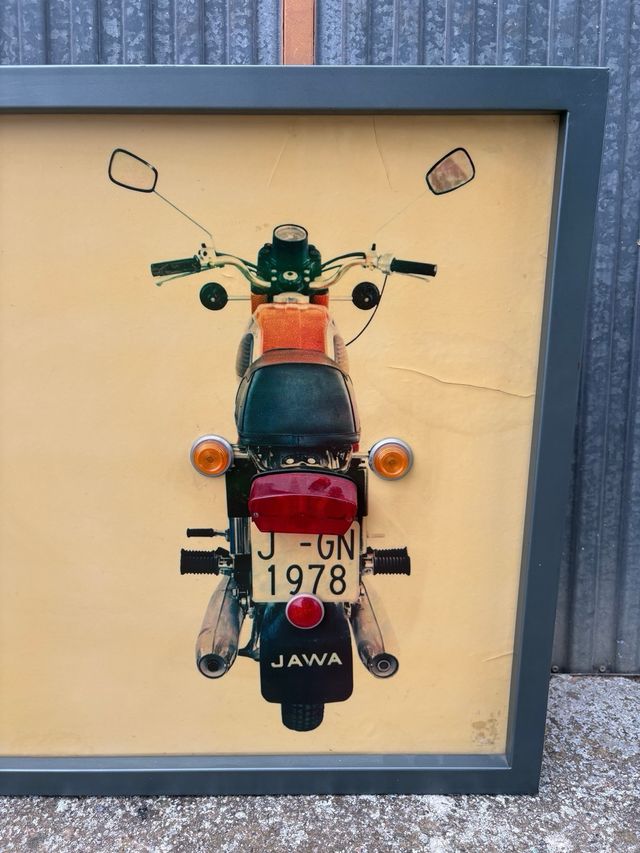 Cartel Autoescuela Años 60