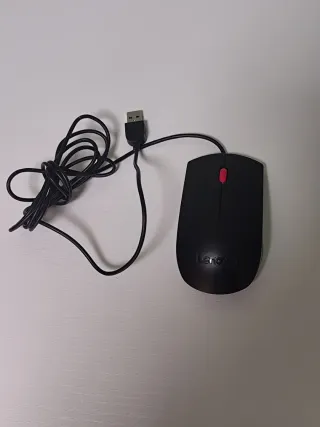 Ratón Lenovo USB Negro