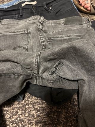 Jeans Levi's neri, blu, grigi