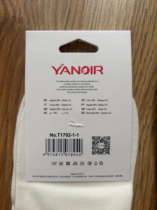 7 Pares Calcetines algodón Talla 35-40