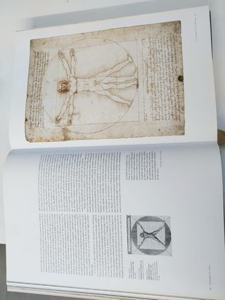 Libro obra pictórica Leonardo da vinci