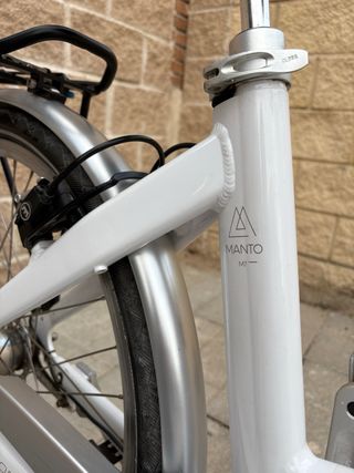 Bicicleta Eléctrica Blanca