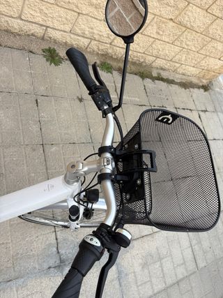 Bicicleta Eléctrica Blanca