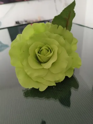 Flor flamenca verde pequeña