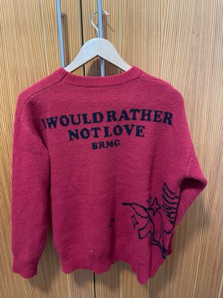 Jersey de Algodon Corazón Cupido Rojo