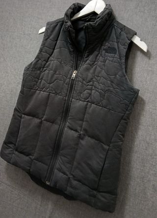 the north face gilet jacket size XS grey