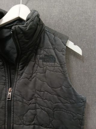 the north face gilet jacket size XS grey