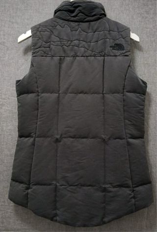 the north face gilet jacket size XS grey