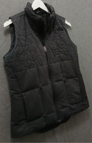 the north face gilet jacket size XS grey