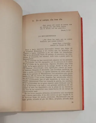 Libro Noche y Niebla catalanes en campos nazis