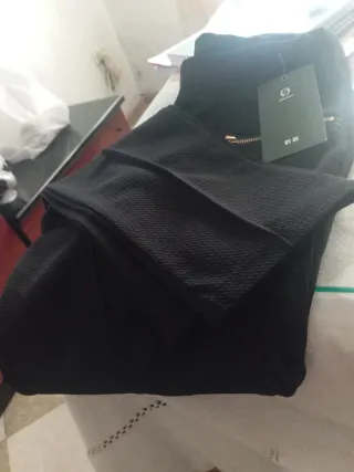 Leggings negros lisos mujer