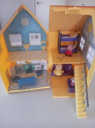 Casa y Coche Peppa Pig