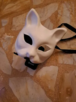 Maschera Veneziana Bianca
