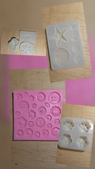 Moldes de silicona para resina