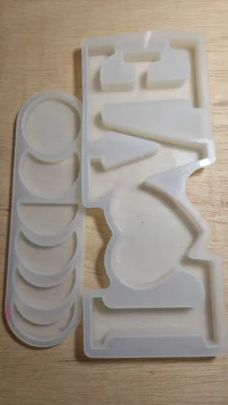 Moldes de silicona para resina