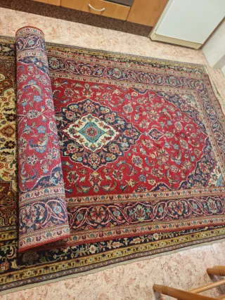 Alfombra Persa Kashan Lana