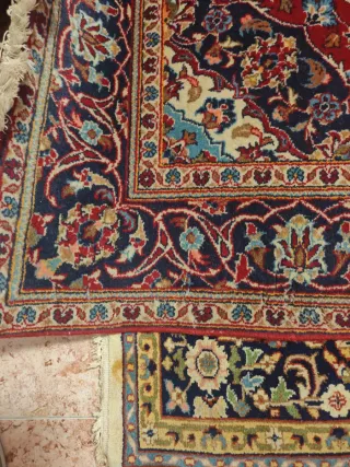Alfombra Persa Kashan Lana