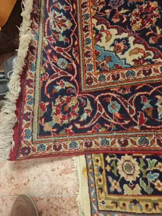Alfombra Persa Kashan Lana