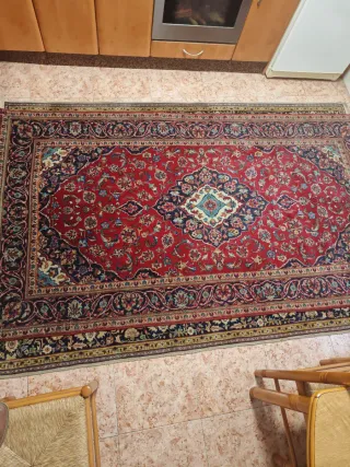 Alfombra Persa Kashan Lana