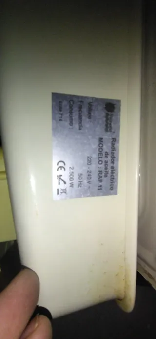 Calentador de aceite eléctrico