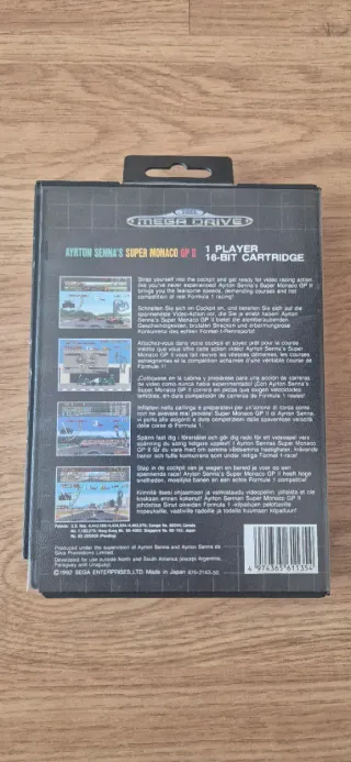 Ayrton Senna's Super Monaco GP II Mega Drive