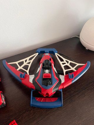 Accesorios Spiderman: Coche, Guante y Ala