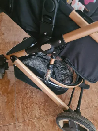 Carrito bebé 3 en 1 con silla de coche