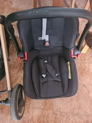 Carrito bebé 3 en 1 con silla de coche