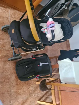 Carrito bebé 3 en 1 con silla de coche