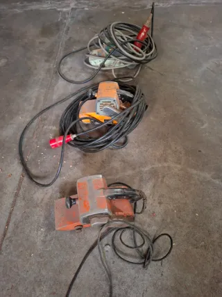 3 LIJADORAS DE BANDA TRIFASICAS