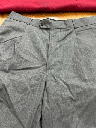 Lote 5 pantalones diseño azul y gris