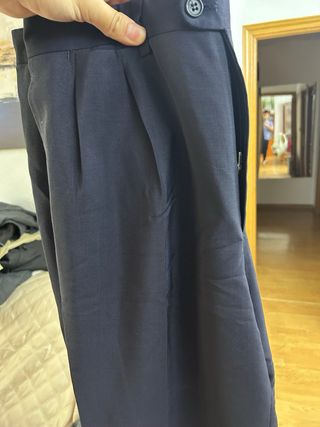 Lote 5 pantalones diseño azul y gris