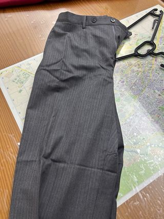 Lote 5 pantalones diseño azul y gris