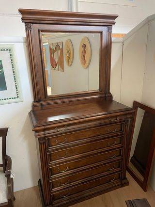 Dormitorio madera rústico sin estrenar