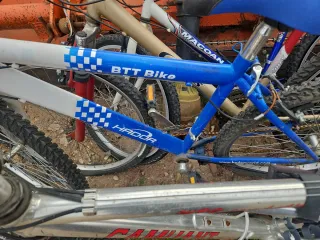 Bicicleta Camuant plateada