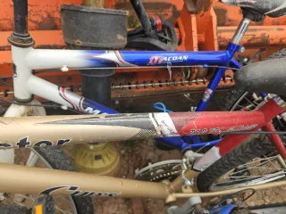 Bicicleta Camuant plateada