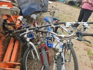 Bicicleta Camuant plateada