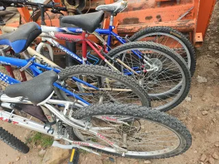 Bicicleta Camuant plateada