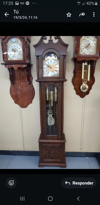 Orologio da terra con carillon